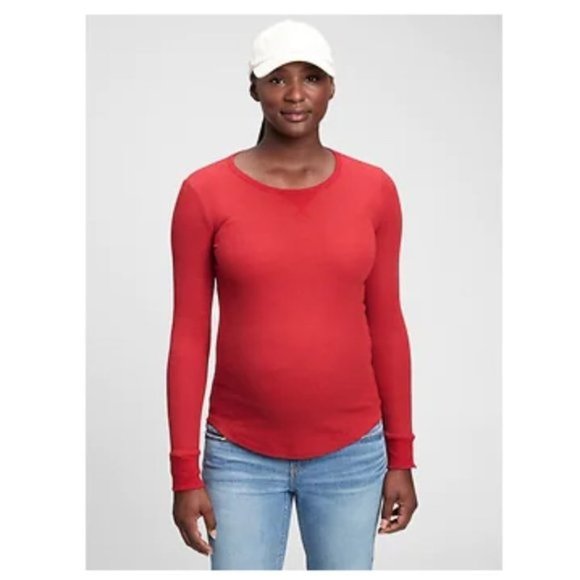 🆕GAP Maternity - Waffle Knit Top - Picture 3 of 3